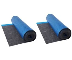 Grindų paklotas, 37.2 m², garso ir drėgmės izoliacija, vinilinėms, laminuotoms, medinėms grindims, mėlynas, didelio tankio, pogrindinė plėvelė, garso barjeras