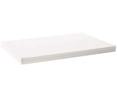 Gruzdintuvės filtro popierius, 100 lapų, komercinėms gruzdintuvėms, 25,7 x 16,9, aliejaus filtro popierius, pakaitiniai gruzdintuvės filtro lakštai