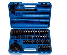 Guolių ir įvorių montavimo ir išmontavimo įrankių rinkinys, hidraulinio preso adapteriai 18-74 mm, 52 dalių guolių nuėmiklių rinkinys