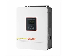 Hibridinis saulės inverteris, 4000W grynos sinusinės bangos, autonominėms švino rūgšties ličio baterijoms, su MPPT valdikliu ir WiFi, saulės energijos keitiklis įkroviklis, įtampos transformatorius