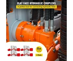 Hidraulinė greita jungtis, 3/4" NPT, 20.7 MPa, 106 l/min, hidraulinių žarnų mova, greitoji jungtis, hidraulinis adapteris