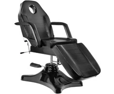 Activeshop Kosmetologinis krėslas HYDRAULIC SALON Juodas