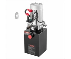 Hidraulinis agregatas savivartei ir keltuvui, vieno veikimo, 22 MPa, 3.4 L/min, DC 12V, 6L metalinis rezervuaras, savivartės siurblys, hidraulinė stotelė