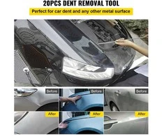 Įlenkimų šalinimo įrankių rinkinys, automobilių įlenkimų taisymas, įlenkimų šalinimas be dažymo