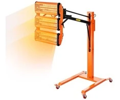 VEVOR 3300 W infraraudonųjų spindulių dažų džiovinimo lempa