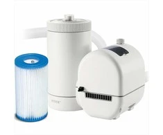 Intex Baseino filtro siurblys, didelis srautas, sodo baseinams, su filtro kasete