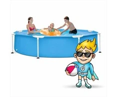 Intex Karkasinis sodo baseinas, lengvas surinkimas, 1828 litrų talpa, šeimos baseinas, vasaros lauko baseinas