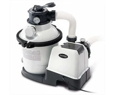 Intex Smėlio filtro siurblys, 7900 l/h baseinams, su 25 kg smėlio, efektyvi vandens filtravimo sistema