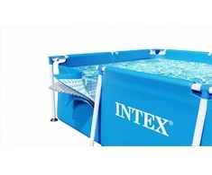 Intex Stačiakampis sodo baseinas, karkasinis baseinas, lengvas surinkimas, 1662 litrai, šeimos baseinas, vasaros baseinas