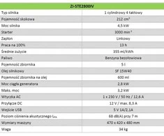 Inverterinis generatorius, sodui ir kempingui, nešiojama elektrinė, 2800W benzininis generatorius, žemo triukšmo generatorius