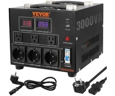 Įtampos keitiklis, 3000 VA, 110/220V