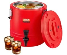 Izoliuotas gėrimų dalytuvas, 11.4L terminis serveris, karštų ir šaltų gėrimų ąsotis, restoranams, kavinėms, lauko renginiams, didelės talpos gėrimų indas