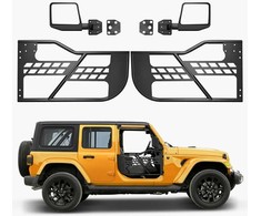 Jeep vamzdinės durys, 2 durų Wrangler JL vamzdinės durys, bekelės durys Jeep, sunkiosios Jeep durys, atviro oro Jeep priedai