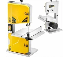 Juostinis pjūklas, medienos pjovimo pjūklas, stalo pjūklas, 250W variklis, 205mm ašmenys, reguliuojamas stalas, medienos apdirbimo įrankis, tikslaus pjovimo pjūklas