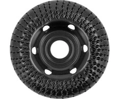Kampinio šlifuoklio dildė medienai, metalui, plastikui, šlifavimo ir frezavimo įrankis, 120 mm dildė, šlifavimo diskas