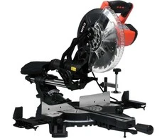 Kampinis pjūklas 255 mm 1800 W su lazeriu tiksliam pjovimui, medienos pjovimo pjūklas, laminato pjaustytuvas, plokščių pjūklas