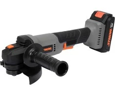 Kampinis šlifuoklis ir gręžtuvas-suktuvas 20V, 125mm diskas, 26Nm, akum. įrankių rinkinys