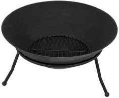 Ketaus sodo laužavietė, 60 cm skersmens, saugiam ugnies uždegimui