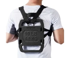 Ketaus svorio plokštės kuprinei, 4.5kg poros, svorio plokštė su rankena, svorio plokštės kuprinei