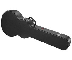 Kietas gitaros dėklas LES Paul, 41.34 col., neperšlampamas, juodas, gitarų dėklas, LP dėklas