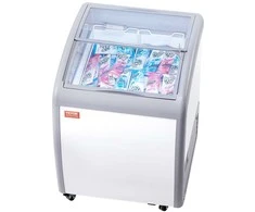 Komercinė ledų vitrina, 154L gelato šaldiklis, šaldiklis ledainėms, komercinis šaldiklis su krepšiais
