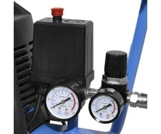 GÜDE Kompresorius be alyvos, 1100W, 8 Bar, 24L talpa, nešiojamas kompresorius įrankiams