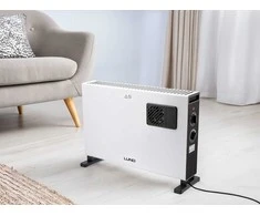 Lund Konvektorinis šildytuvas 2000W, su turbo funkcija, reguliuojama galia, elektrinis šildytuvas, kambario šildytuvas