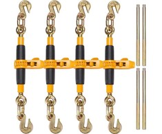 Krovinio rišimo mechanizmas 0.9-1.27 cm, G80 kabliais 5443 kg, su neslystančia rankena, sunkvežimiams, priekaboms, ratinis krovinio tvirtinimas