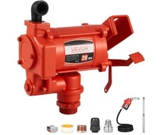 Kuro Perdavimo Siurblys 230V, 76 L/min, Elektrinis Alyvos Siurblys, Automatinis Išjungimas, Didelio Srauto Dyzelino Kuro Rinkinys, Benzinas, Žibalas, Biodyzelinas