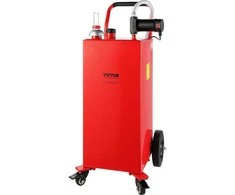 Kuro talpa 30 galonų, mobili su elektriniu siurbliu, dyzelino rezervuaras, avarinis kuro bakas, dyzelino saugykla, nešiojama kuro talpykla