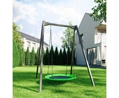 Laisvai pastatomos sodo sūpynės Marbo, 2,07 x 1,61 x 1,74 m.