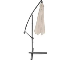 Lauko skėtis Malabo 300 cm, Pilkas / Ecru
