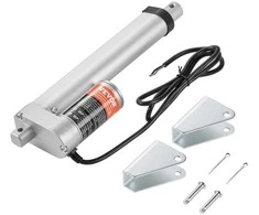 Linijinis Pavaros Variklis 12V, 15.24 cm Eiga, Didelės Spartos 1.4 cm/s, 100 kg Jėga, IP54 Apsauga, Elektrinis Stūmoklinis Variklis