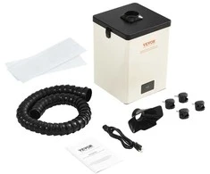 Litavimo dūmų ištraukėjas, 150W, 3 pakopų filtras, 332 m³/h, dūmų surinkėjas, litavimo garų valytuvas, dūmų nutraukėjas