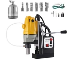 Magnetinis gręžimo staklės 1100W, 12000N galia, metalui gręžti, magnetinis grąžtas, karūninis grąžtas