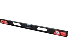 Sourcing Magnetinis gulsčiukas 800 mm, sustiprintas aliuminis, su 3 kolbelėmis, stiprus magnetinis gulsčiukas
