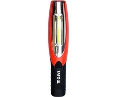 Magnetinis LED dirbtuvių šviestuvas, 2-in-1 dizainas, 180lm šviesa, įkraunamas darbo šviestuvas, apžiūros lempa