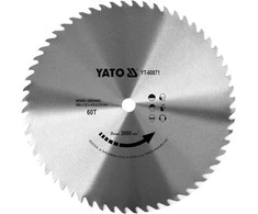Pjovimo diskas medienai YATO YT-60871, 500x60Tx32 mm