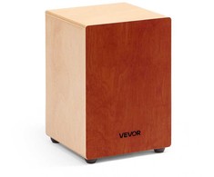 Medinis Cajon dėžinis būgnas, su gitaros stygomis, beržo medienos mušamasis instrumentas, nešiojama perkusijos dėžė, Cajon būgnas pradedantiesiems