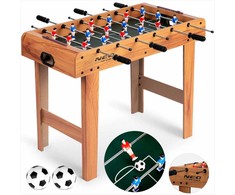 Medinis stalo futbolas, stalo žaidimas suaugusiems ir vaikams, nešiojamas futbolo stalas, mini stalo futbolas namams, 70x37cm stalo futbolas