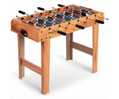 Medinis stalo futbolas, stalo žaidimas suaugusiems ir vaikams, nešiojamas futbolo stalas, mini stalo futbolas namams, 70x37cm stalo futbolas