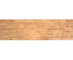 Toya Sa Poland Medinis stalviršis 198x45.7x2.5cm, 3 spintelėms, iš kaučiukmedžio, darbastaliui