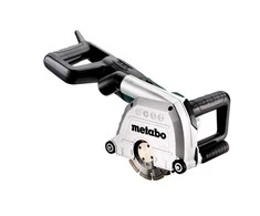 Metabo Betoninių sienų griovelių freza su 2 deimantiniais pjovimo diskais, 1900 W, 125 mm diskas, griovelių pjoviklis betonui, sienų griovelių freza