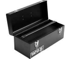 Metalinis įrankių dėklas, 428x180x180 mm, plieno įrankių laikymo dėklas, nešiojamas įrankių organizatorius