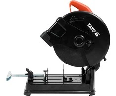 Metalo pjovimo pjūklas, 2450W, su minkštu paleidimu, plienui, geležiai, vamzdžiams ir profiliams, 355mm diskas, metalo pjaustyklė