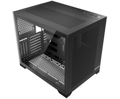 Mid-Tower ATX kompiuterio korpusas, žaidimų kompiuterio dėžė, grūdinto stiklo šoninis skydelis, 410 mm GPU palaikymas, ATX/Micro-ATX/Mini-ITX korpusas, kompiuterio dėžė