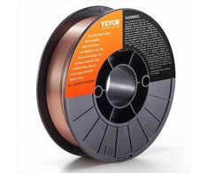 MIG suvirinimo viela ER70S-6 nelegiruotam plienui, 0.8mm, 5kg, mažai purslų, su deoksidatoriumi, suvirinimas dujomis visose padėtyse, metalo apdirbimui