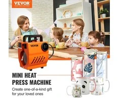 Mini puodelių termo presas, „pasidaryk pats“ sublimacijos mašina kavos puodeliams, rankinis puodelių presas, lengvas puodelių presas namų naudojimui, 311.8-425.2 g puodeliams