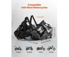 Motociklo balnakrepšiai, didelės talpos, vandeniui atsparūs motociklo krepšiai, 28 litrų šoniniai krepšiai kelionėms