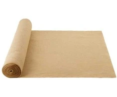 Natūralaus džiuto audeklo ritinys, 101.6 cm x 45.7 m, rankdarbiams, vestuvėms, kaimiškam dekorui, sodui, staltiesėms, maišams, dovanų pakavimui